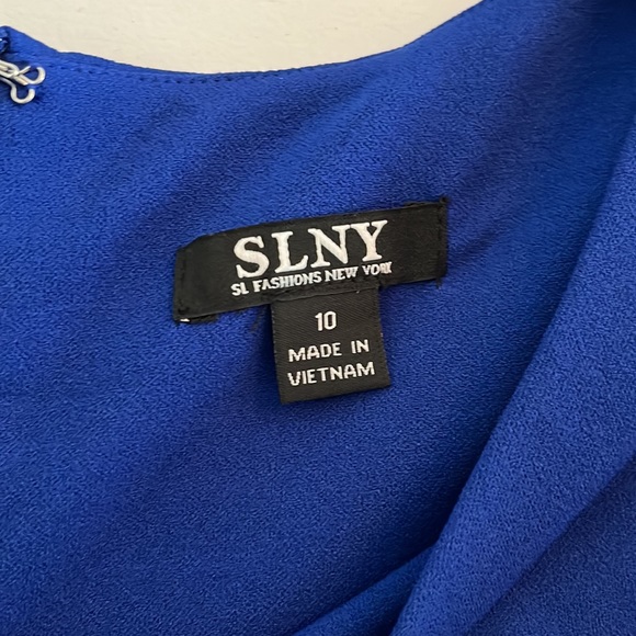 Blue SLNY Dress - Picture 5 of 6